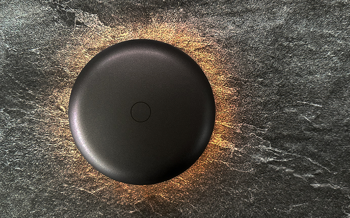 Round Chime Doorbell + LED Light by Luxello Door Bells